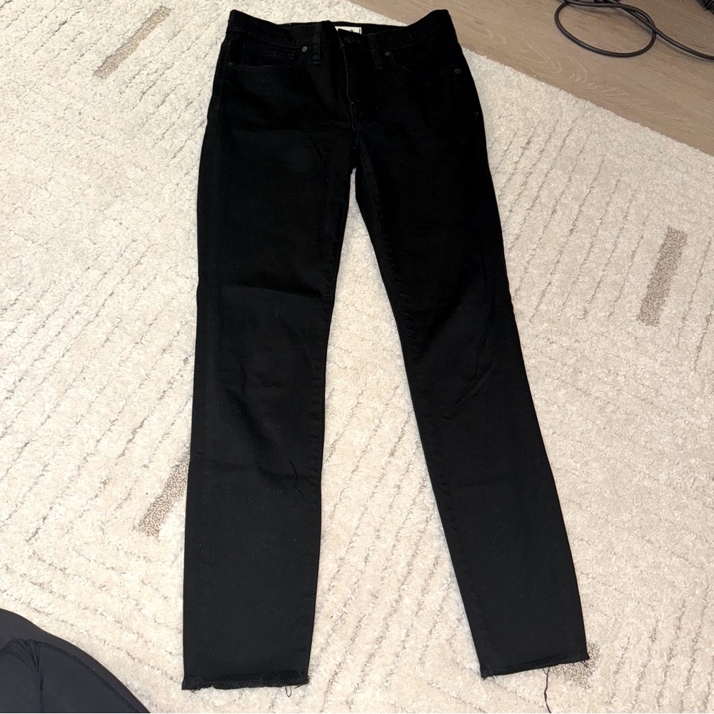 Madewell | Women’s Black 9inch High Rise Skinny Jeans